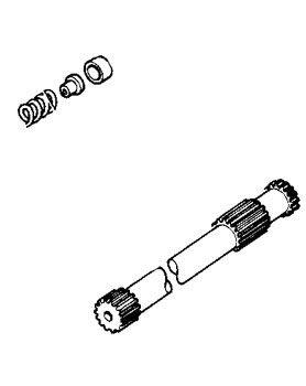 MASSEY FERGUSON TRACTOR DRIVE SHAFT (AGCO) 886366M91