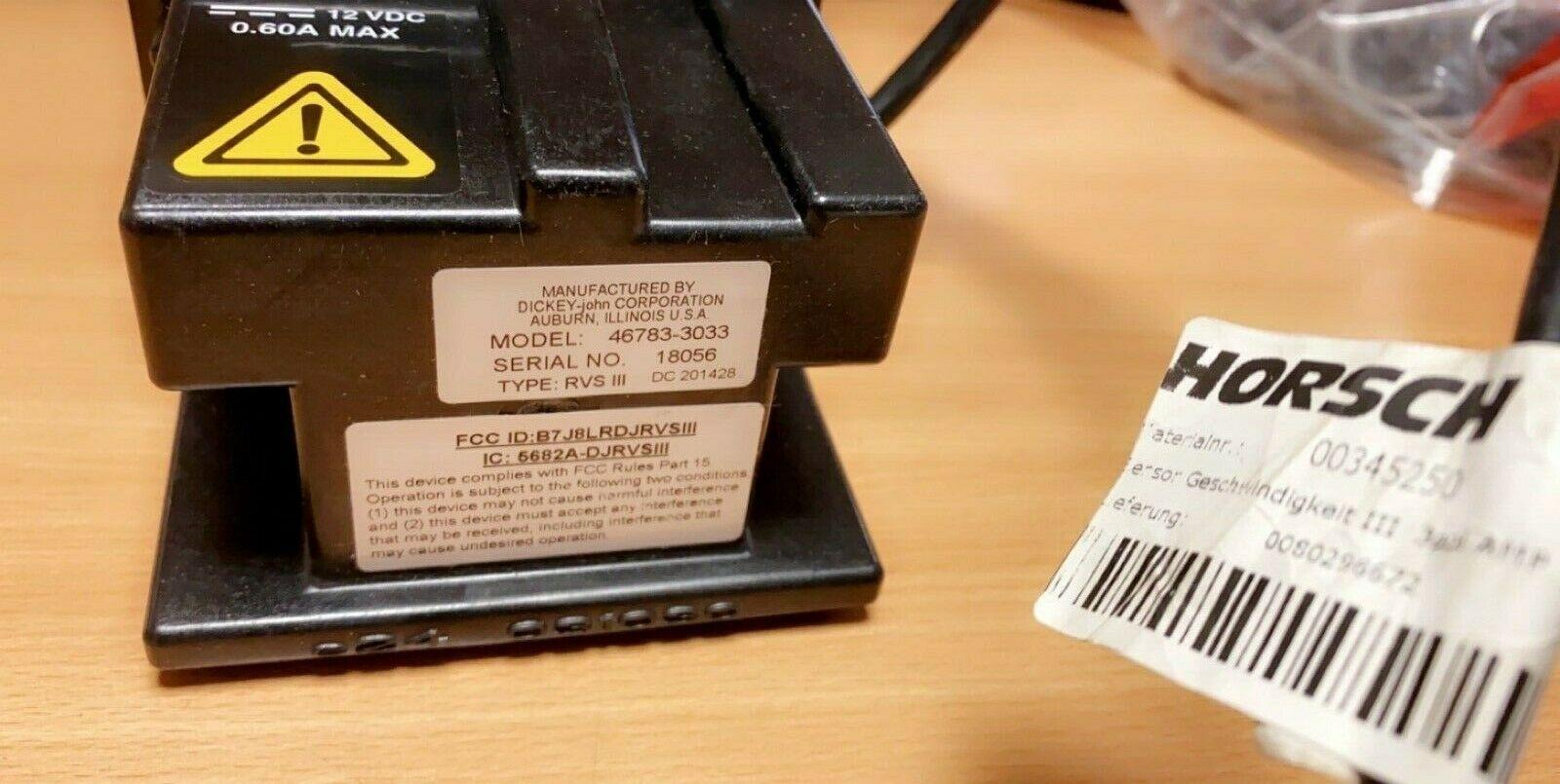 HORSCH Speed Sensor (Radar) - 00345250