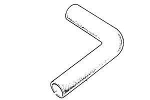 MASSEY FERGUSON TRACTOR WATER HOSE (AGCO) 3599573M3