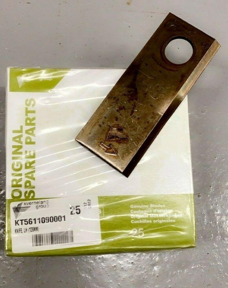 Kverneland Mower Blade - Box of LH and RH Genuine KV Blades
