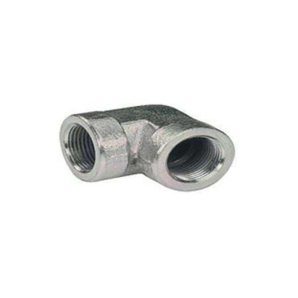 BSP 90 Degree Compact Female / Female Adaptor - 1/4"