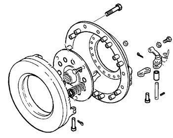 MASSEY FERGUSON TRACTOR CLUTCH (AGCO) 3610269M92