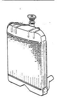 MASSEY FERGUSON TRACTOR RADIATOR (AGCO) 1660499M92