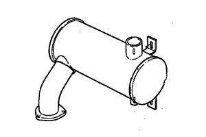 MASSEY FERGUSON TRACTOR SILENCER (AGCO) 1694961M5
