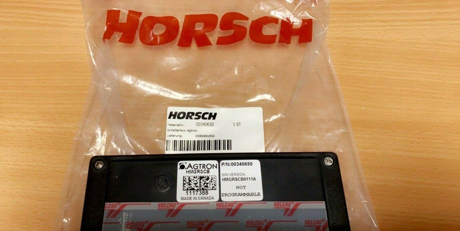 HORSCH Drill Switch Box - 00340650