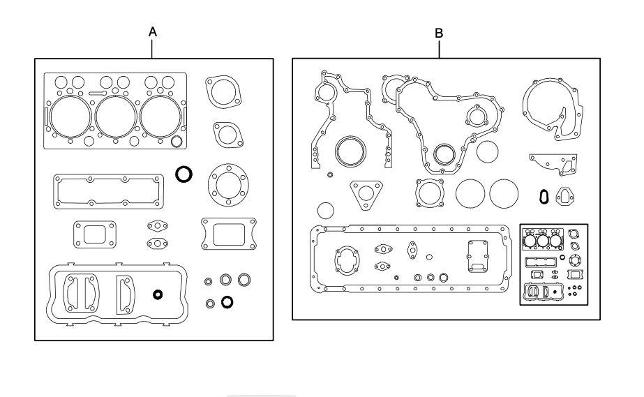 SISU 634 Diesel Engine Overhaul Kit