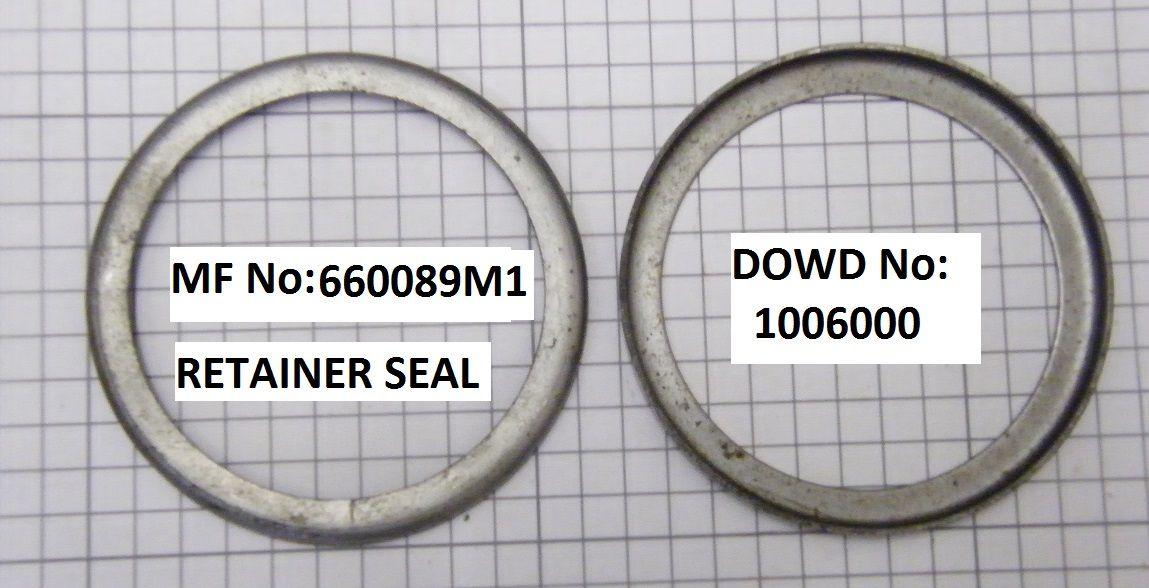 Massey Ferguson RETAINER SEAL Part No:660 089 M1