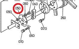 Kubota Tractor L3250DT Disc Fan Shaft