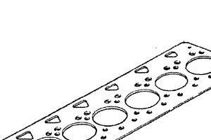 MASSEY FERGUSON COMBINE HEAD GASKET (AGCO) 4222354M1