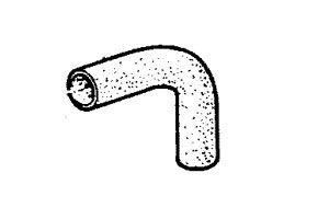 MASSEY FERGUSON TRACTOR WATER HOSE (AGCO) 1669805M1