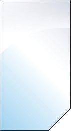 FIAT GLASS-FRONT-LOWER-RH 100544