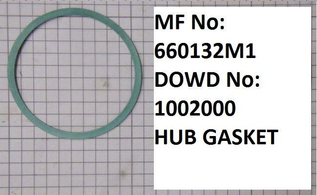 Massey Ferguson HUB GASKET Part No:660 132 M1