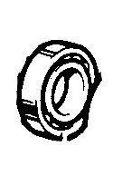 MASSEY FERGUSON TRACTOR TAPER BEARING (AGCO) 893375M91