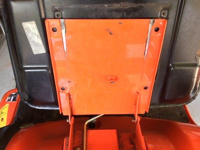 Kubota Ride on Mower GR2100-11 Metal Seat base plate