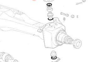 MASSEY FERGUSON TRACTOR O RING (AGCO) 3009744X1