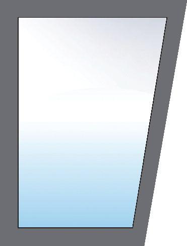 DEUTZ-FAHR GLASS-FRONT-LOWER-RH-FRAMED 10116