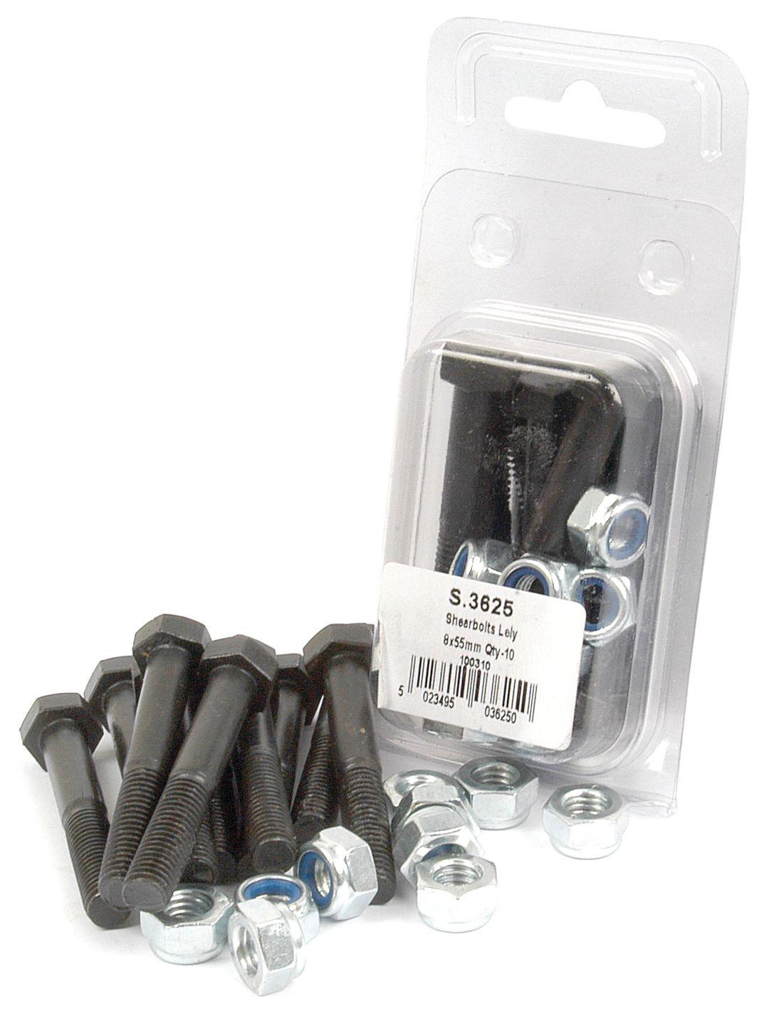 LELY SHEAR BOLT PACK M8 X 55MM 3625