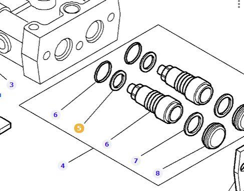 MASSEY FERGUSON TRACTOR GASKET (AGCO) 3903464M1