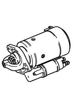 MASSEY FERGUSON TRACTOR STARTERMOTOR (AGCO) 3597426M3