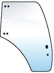 DEUTZ-FAHR GLASS-DOOR-RH-6 HOLES 100676