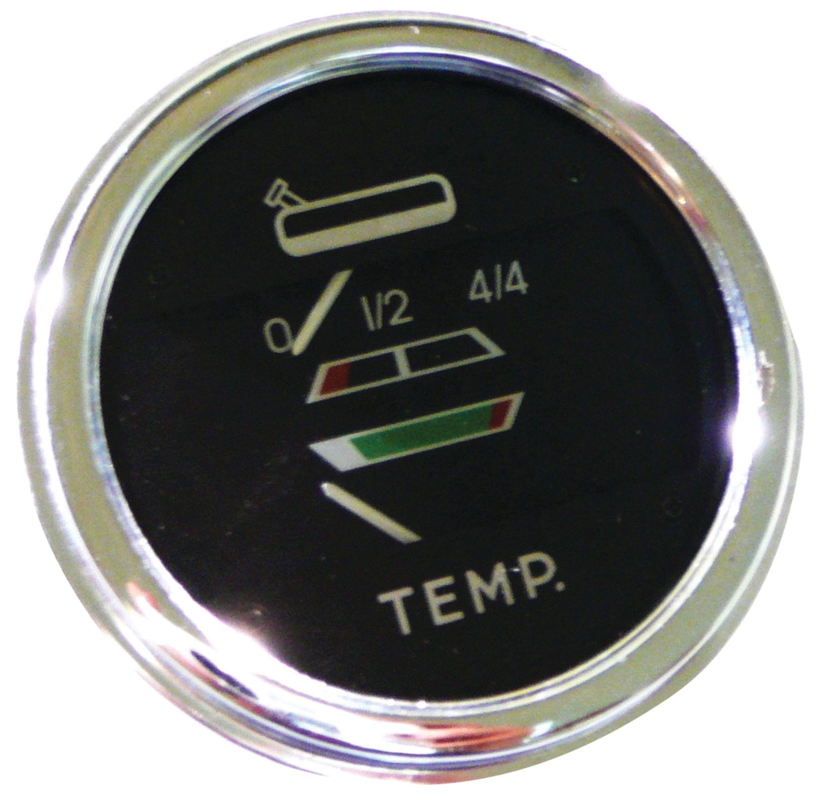 ALLIS CHALMERS GAUGE-WATER TEMPERATURE & FUEL 61462