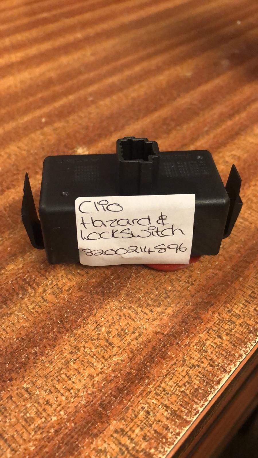 Renault Clio 2006 Hazard & Lock Switch