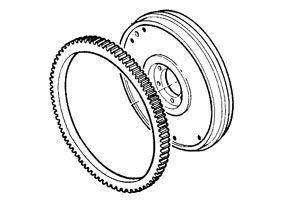 MASSEY FERGUSON TRACTOR FLYWHEEL (AGCO) 3617135M11