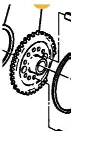 MASSEY FERGUSON TRACTOR FLANGE (AGCO) 3427399M3