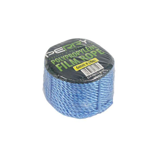 8mm x 30m Blue Polypropylene Rope