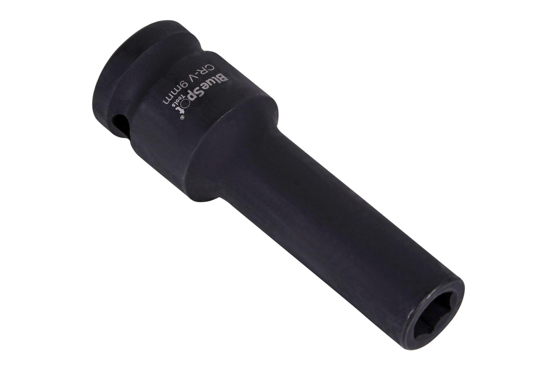 Blue Spot Tools Individual 9mm 1/2" Deep Impact Hex Socket