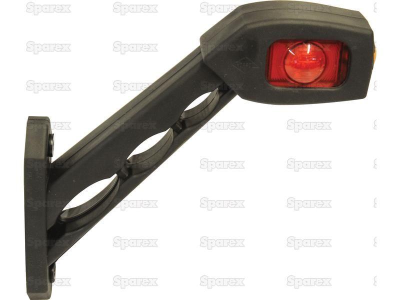 LED Outline Front, Rear & Side Facing Marker Light, RH, 12-24V