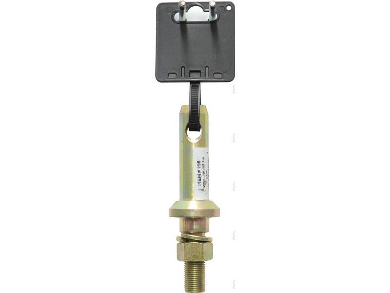 Lower link implement pin 22x140mm, Thread size 5/8x43mm Cat. 1