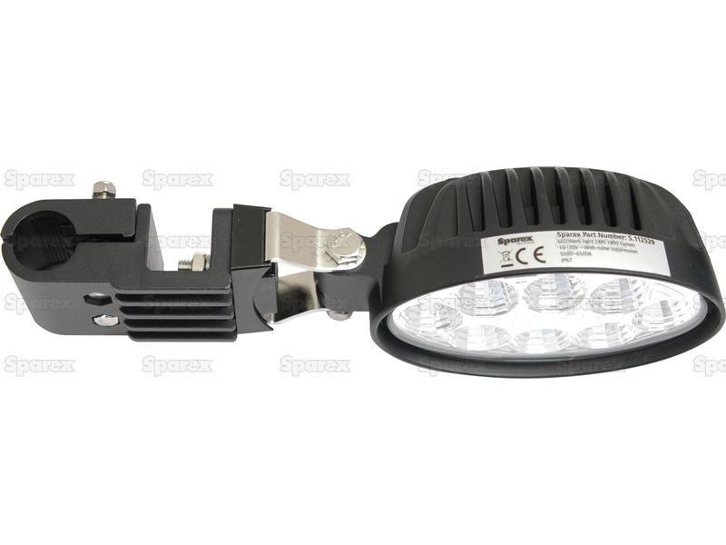 LED Work Light with Handrail Bracket, Interference: Class 3, 2400 Lumens, 10-30V