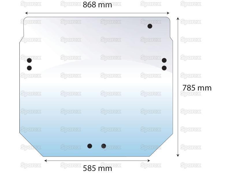 Rear Window for John Deere (R206835, S-R206835)