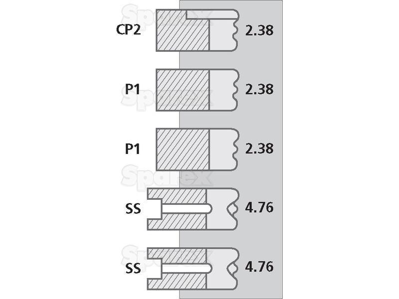 Piston Ring for Case IH B275 (B Series)