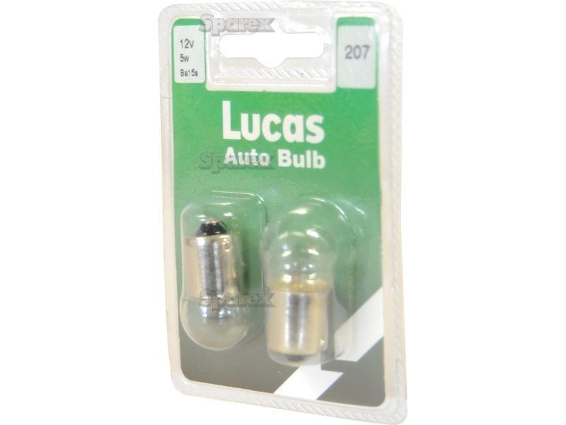 Halogen Side | Indicator Bulb, 12V, 5W, BA15s Base Case IH, Lucas
