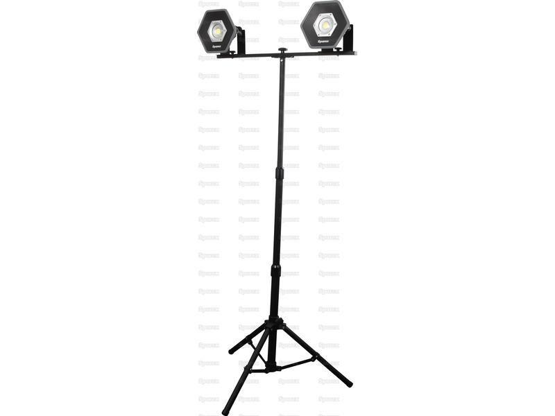 Floodlight and Tripod Kit, 2100 Lumens