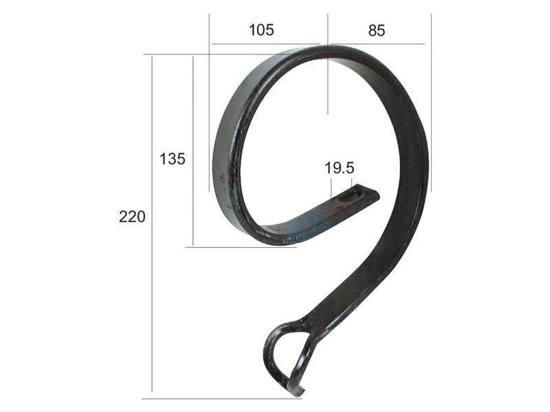 S Tine Helper 32x10mm for Universal