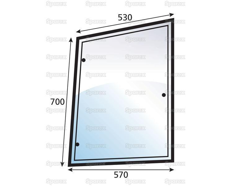 Rear Window for Ford New Holland