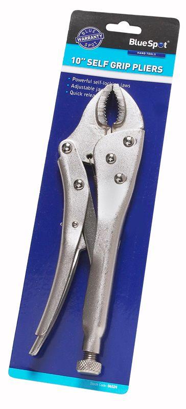 Blue Spot Tools 250mm (10") Curved Locking Plier