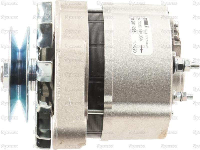 Alternator (Mahle) - 14V, 33 Amps for Massey Ferguson 390E BRAZILIAN