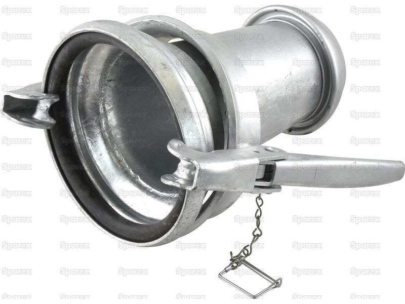 Reducer Female / Male - 8 to 6'' (216-159mm) (Galvanised)