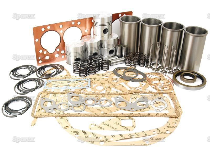 Engine Overhaul Kit with Valve Train (Finished) for Massey Ferguson TEF20 (TE20 Series)