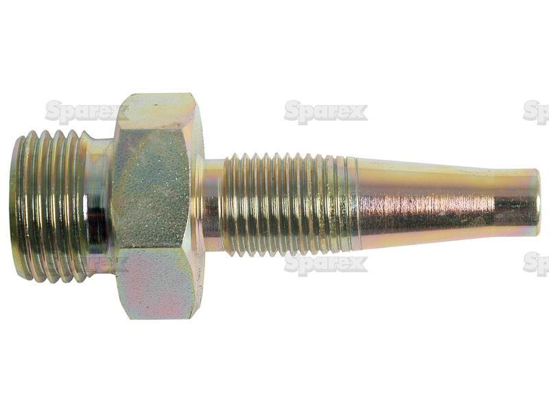 Hydraulic 2-Piece Re-usable Coupling insert 3/8'' x 1/2''BSP male