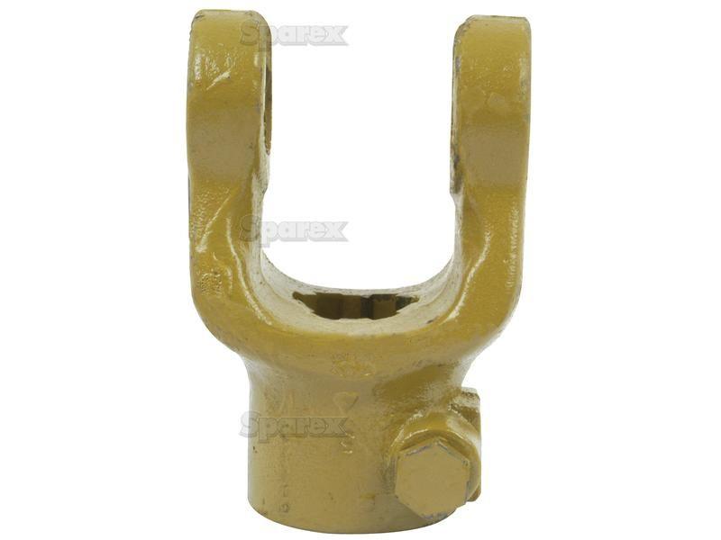 PTO Yoke - Interfering Clamp Bolt (U/J Size: 30.2 x 79.4mm) Size: 1 3/8"-6 Spline Bondioli & Pavesi, La Magdalena