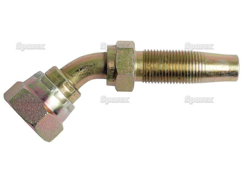 Hydraulic 2-Piece Re-usable Coupling insert 1/2'' x 1/2''BSP female 135 swept