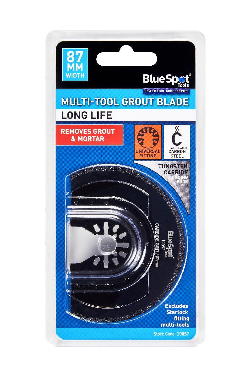 Blue Spot Tools 87mm Multi-Tool Grout Segment Blade