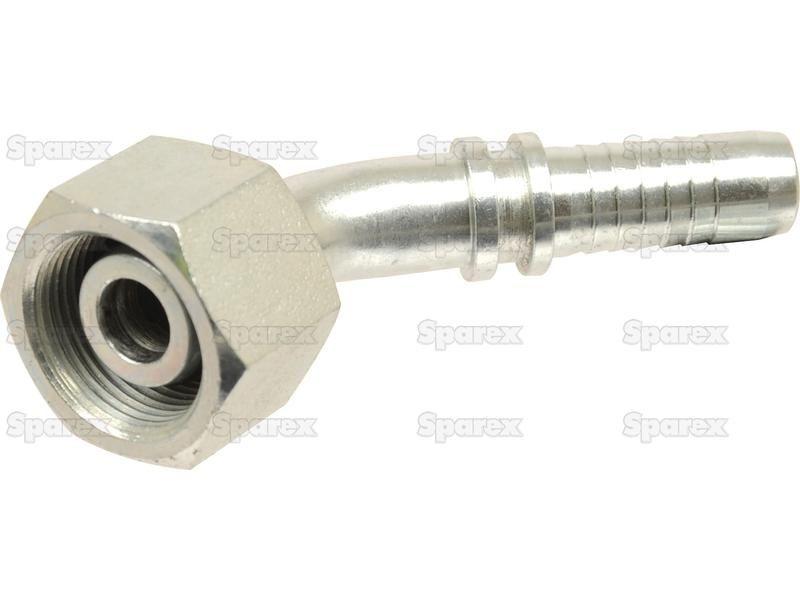 Dicsa Metric 24° Hose Insert 1'' x M36 x 2 (28L) 135° Swept Swivel With O-Ring