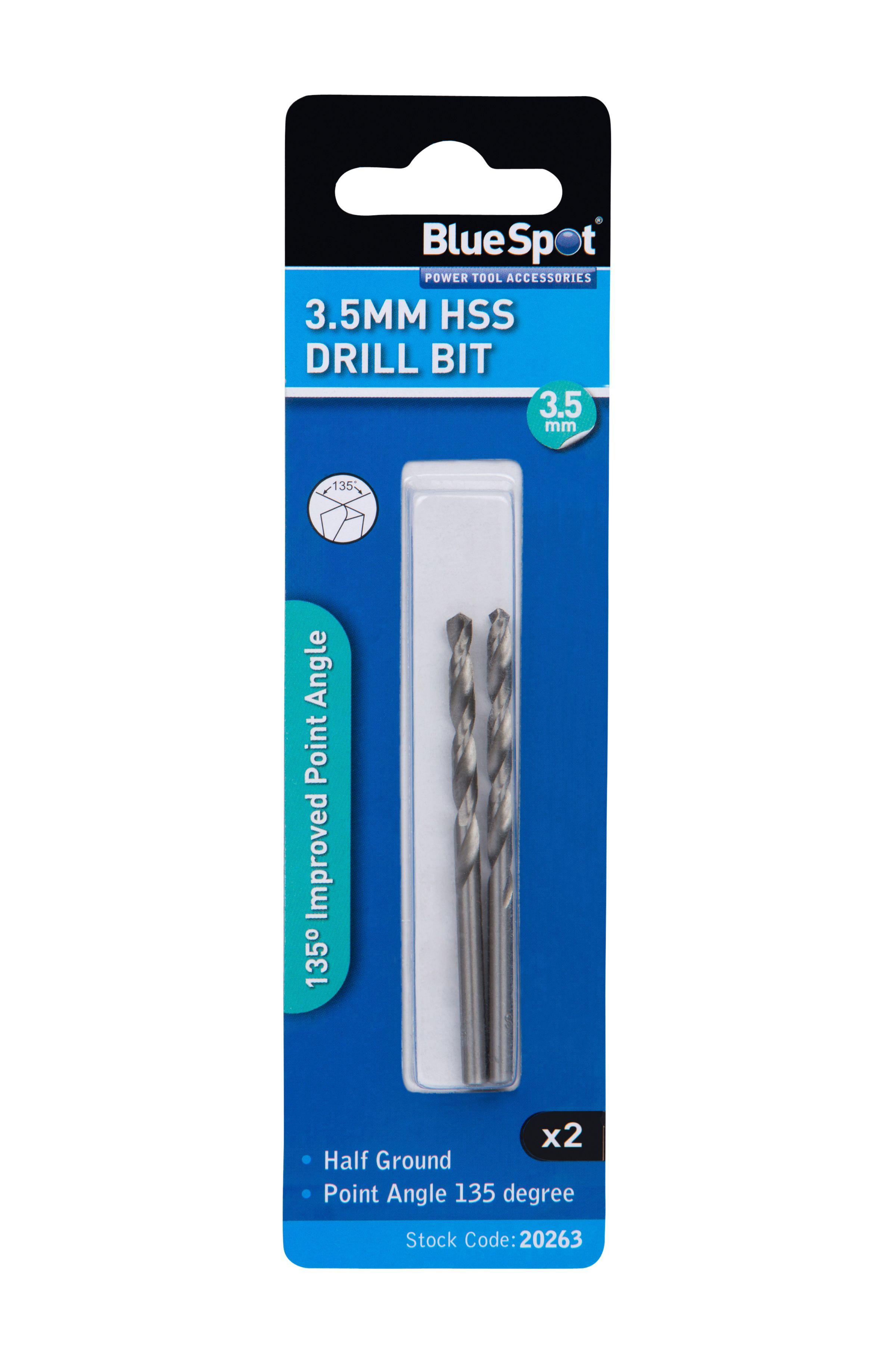 Blue Spot Tools 10 PCE 3.5mm HSS Drill Set