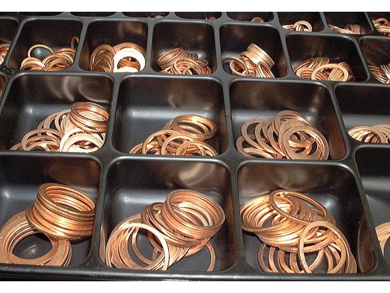 Metric Copper Washer, (680 pcs.) Compak
